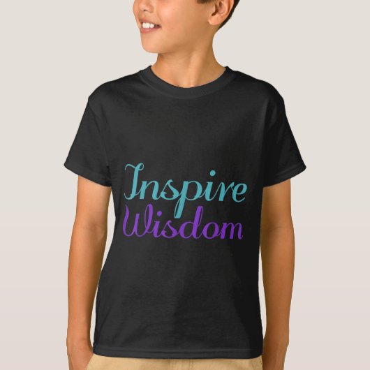 インスパイア・ウィズダム・プリベンション Tシャツ (正面)