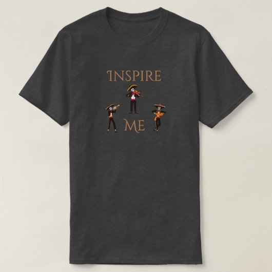 インスパイア・ミーTシャツ Tシャツ (デザイン正面)