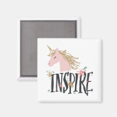 インスパイア |金ゴールドマネUnicorn マグネット (正面/裏面)