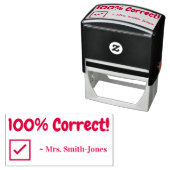 インスパイア「100%正解！」 インストラクタースタンプ セルフインキングスタンプ (インサイチュ)