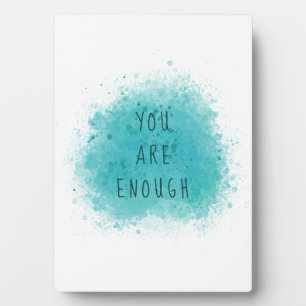 'インスパイア You Are Eouth Affirmation シンプル引用文 フォトプラーク