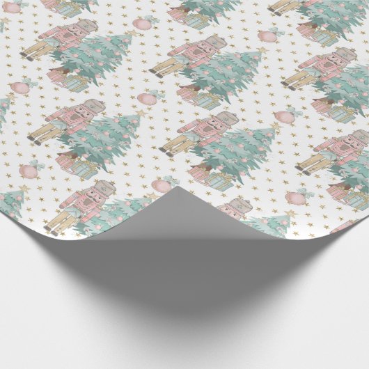 インスパイアBy Nutcracker Christmas Wrapping紙 ラッピングペーパー (角)