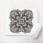 インスパイアDecoの黒い正方形 マウスパッド (マウス)