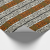 インスパイアKubaのアフリカの刺激を受けたな布 ラッピングペーパー (角)