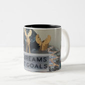 インスパイアReindeer Dreams:ホリやる気を起こさせるー ツートーンマグカップ (正面右)