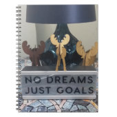 インスパイアReindeer Dreams:ホリやる気を起こさせるー ノートブック (正面)