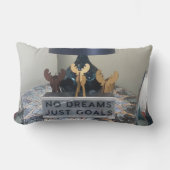 インスパイアReindeer Dreams:ホリやる気を起こさせるー ランバークッション (正面)