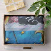 インスパイアSANTAの遊VIOLIN Christmas Night Blue 薄葉紙 (ギフト)