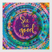 「インスピリビティ」ステッカー 見てみてよ ウィンドウサイン (シート)