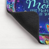 インスピリ楽しむティこの瞬間引用文インスピレーション マウスパッド (コーナー)