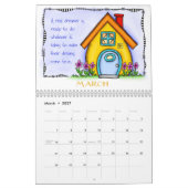 インスピレお洒落ーションカレンダー カレンダー (3月 2027)