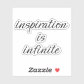 インスピレーショカスタムン・カットのビニール・シール シール (シート)