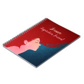 インスピレーショパーソナライズされたン・ジャーナル ノートブック (左側)