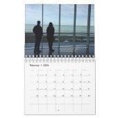 インスピレーショモダンンのカレンダーの単語エイブラハム・ヒックス カレンダー (2月 2026)