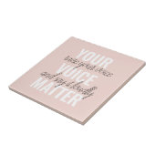 インスピレーションあなたの音声問題モチベーション引用文 タイル (側面)