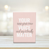 インスピレーションあなたの音声問題モチベーション引用文 フォトブロック