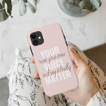 インスピレーションあなたの音声問題モチベーション引用文 iPhone 11 ケース<br><div class="desc">インスピレーションあなたの音声問題モチベーション引用文</div>