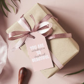 インスピレーションあなたはとても美しい前向き引用文 ギフトタグ