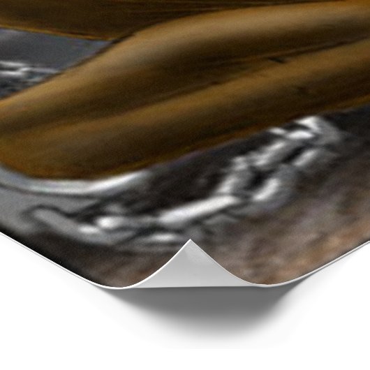 インスピレーションおもしろい – モチベーション漫画ポスター ポスター (角)