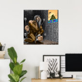 インスピレーションおもしろい – モチベーション漫画ポスター ポスター (ホームオフィス)