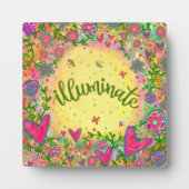 インスピレーションかわいらしを照お洒落らす フォトプラーク (正面)