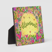 インスピレーションかわいらしを照お洒落らす フォトプラーク (正面)