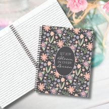 インスピレーションが湧く先生のジャーナル - Let Joy Bloom デザイン