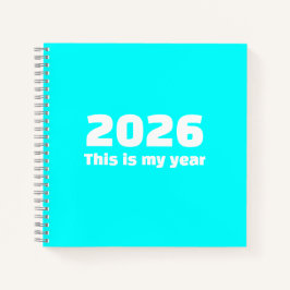 インスピレーションが湧く2026年手帳 スパイラルノート ノートブック