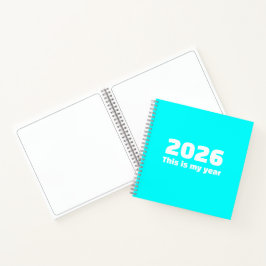 インスピレーションが湧く2026年手帳 スパイラルノート ノートブック