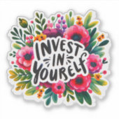 インスピレーションでポテンシャルを引き出すフローラ シール (正面)