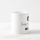 インスピレーションとアイディアのためのコーヒーのカップ コーヒーマグカップ (中央)