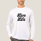 インスピレーションとモチベーションをくれるトラッカーキャップのデザイン トライブレンドTシャツ (正面)
