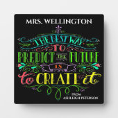 インスピレーションとモチベーション フォトプラーク (正面)