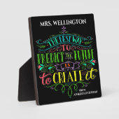 インスピレーションとモチベーション フォトプラーク (正面)