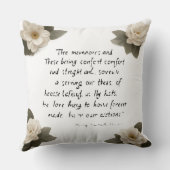 インスピレーションと強さ クッション (裏面)