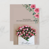 「インスピレーションに感謝」 サンキューカード (正面/裏面)