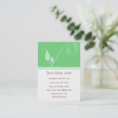 インスピレーションのプロフィールの名刺の種 名刺 (スタンド正面)