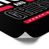 インスピレーションの上昇と粉砕 ポスター (角)