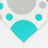 インスピレーションの小さい綿のフリースブランケット フリースブランケット (角)