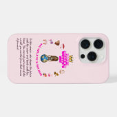 インスピレーションの引用 ハッピーの国際女性デー iPhoneケース (裏面横)