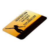 インスピレーションの忍耐力やる気を起こさせる- マグネット (左側)