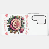 インスピレーションの花 SAMSUNG GALAXYケース (裏面横)