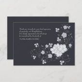 インスピレーションの葬式のサンキューカード サンキューカード (正面/裏面)