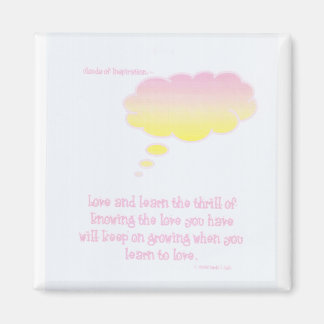 インスピレーションの雲：愛と磁学石 マグネット