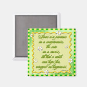 インスピレーションの雲：愛は約束の磁石 マグネット (正面/裏面)