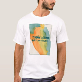 インスピレーションはどこにでも Tシャツ