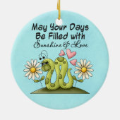 インスピレーションみみずのオーナメント セラミックオーナメント (裏面)