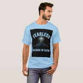 インスピレーションをくれる山のデザインTシャツ Tシャツ (正面フル)