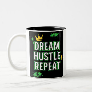 インスピレーションを一口飲んで一日をスタート！ ツートーンマグカップ