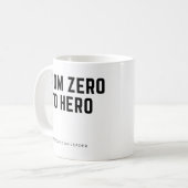 インスピレーションを与えるギフト コーヒーマグカップ (正面左)